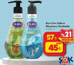 DURU SIVI SABUN OKYANUS/AVOKADO 500 ML